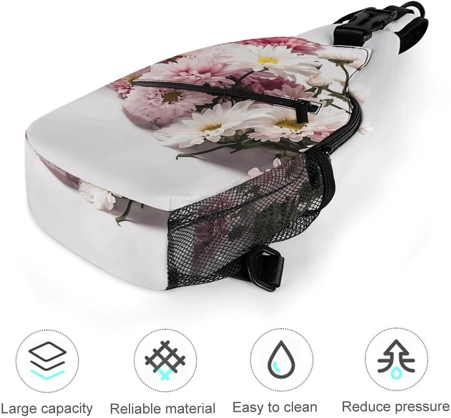 Plant Shape Sling Bag Crossbody Bags Cross Body Bag Fanny Packs Chest Bags Sling Purses for Travel
