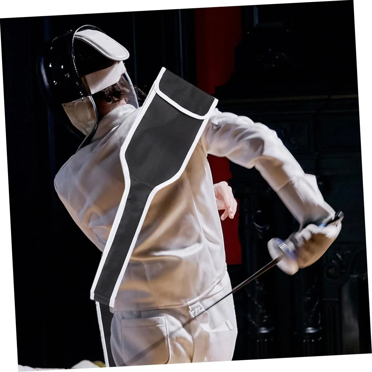 POPETPOP Fencing Bag Pouch Bags Reusable Pool Clear Baggies Belt aging Holder Fencing Sword Fencing Equipment