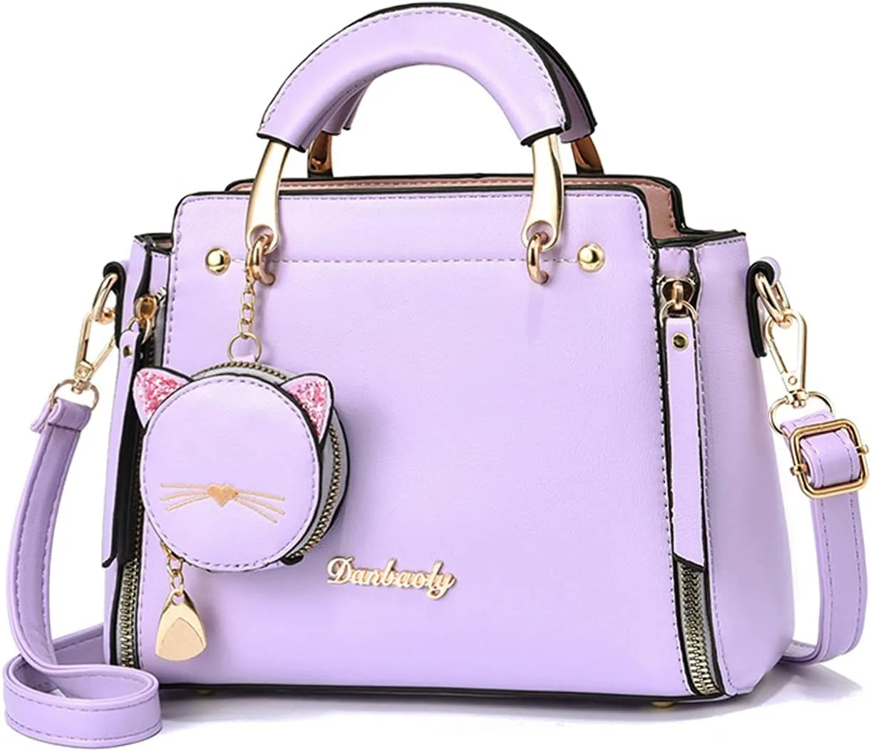 PORRASSO Women Handbag Cute Crossbody Bag Girl Top-Handle Bags Ladies Satchel Shoulder Bag