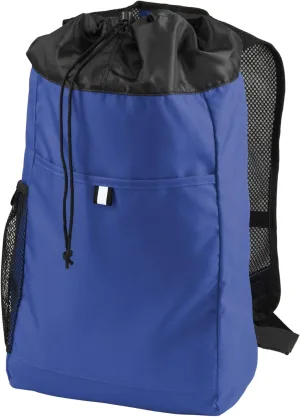 Port Authority Hybrid Backpack. BG211, Royal/ Black, OSFA