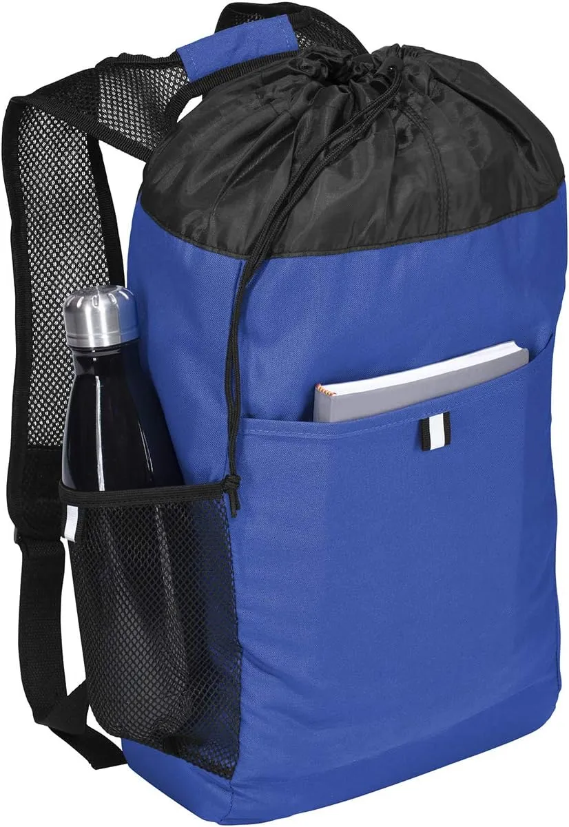 Port Authority Hybrid Backpack. BG211, Royal/ Black, OSFA