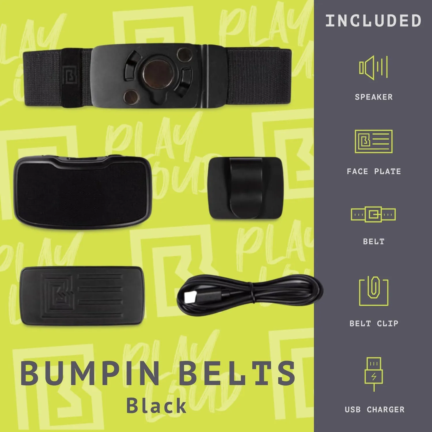 Portable Bluetooth Speaker with Magnetic Clip | Waterproof Bluetooth Speaker with 4GB Storage, 6  Hour Battery, 100-Yard Range | Compact Small Wireless Speaker for Travel & Bike- Black