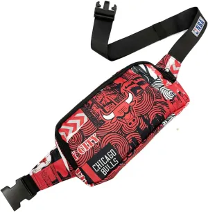 Pro Specialties Chicago Bulls Basketball Fanny Pack TM1872: Adult Bag (Street Series) Elevate Your Style with this Trendy Belt Bag - Ideal for Sports Enthusiasts. Perfect Waist Bag