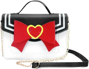 PROCOS Women's Handbags Kawaii Cute Anime Cosplay Pu Leather Purse Bow Chain Crossbody Shoulder Bags Messenger Satchel Tote