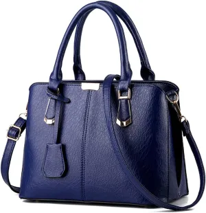 Purses and Handbags for Women Fashion Ladies PU Leather Top Handle Satchel Shoulder Tote Bags Light