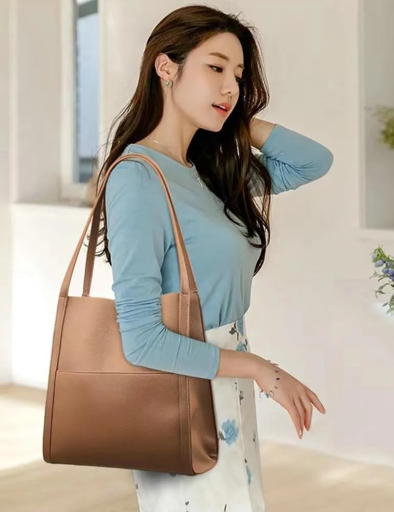 Purses and Handbags for Women Vegan Leather Tote Bags Shoulder Bag Top Handle Satchel Bags Purse