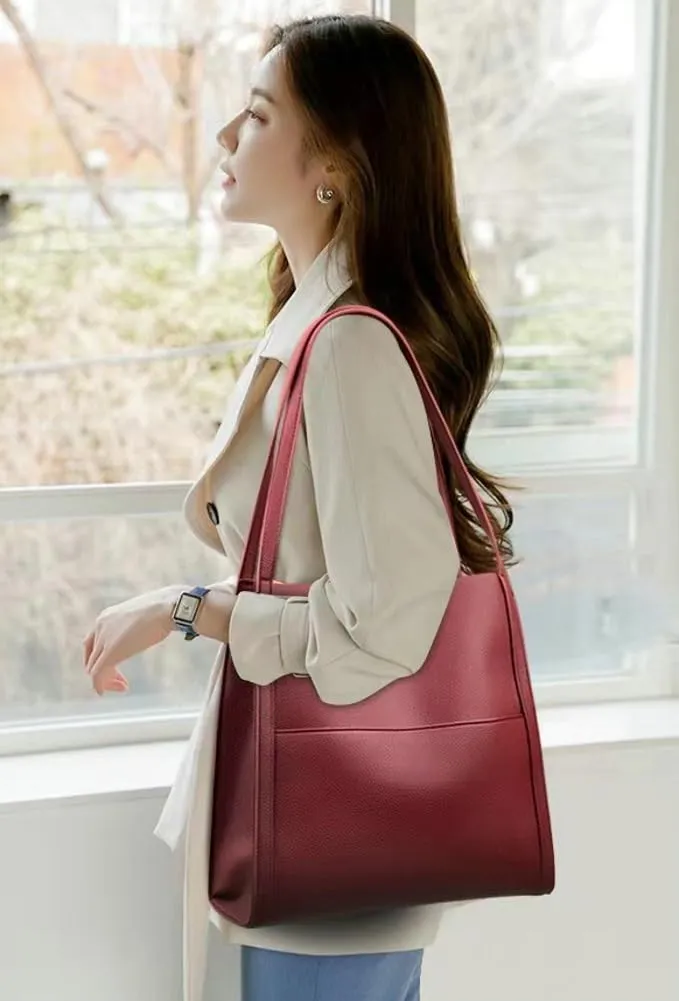 Purses and Handbags for Women Vegan Leather Tote Bags Shoulder Bag Top Handle Satchel Bags Purse