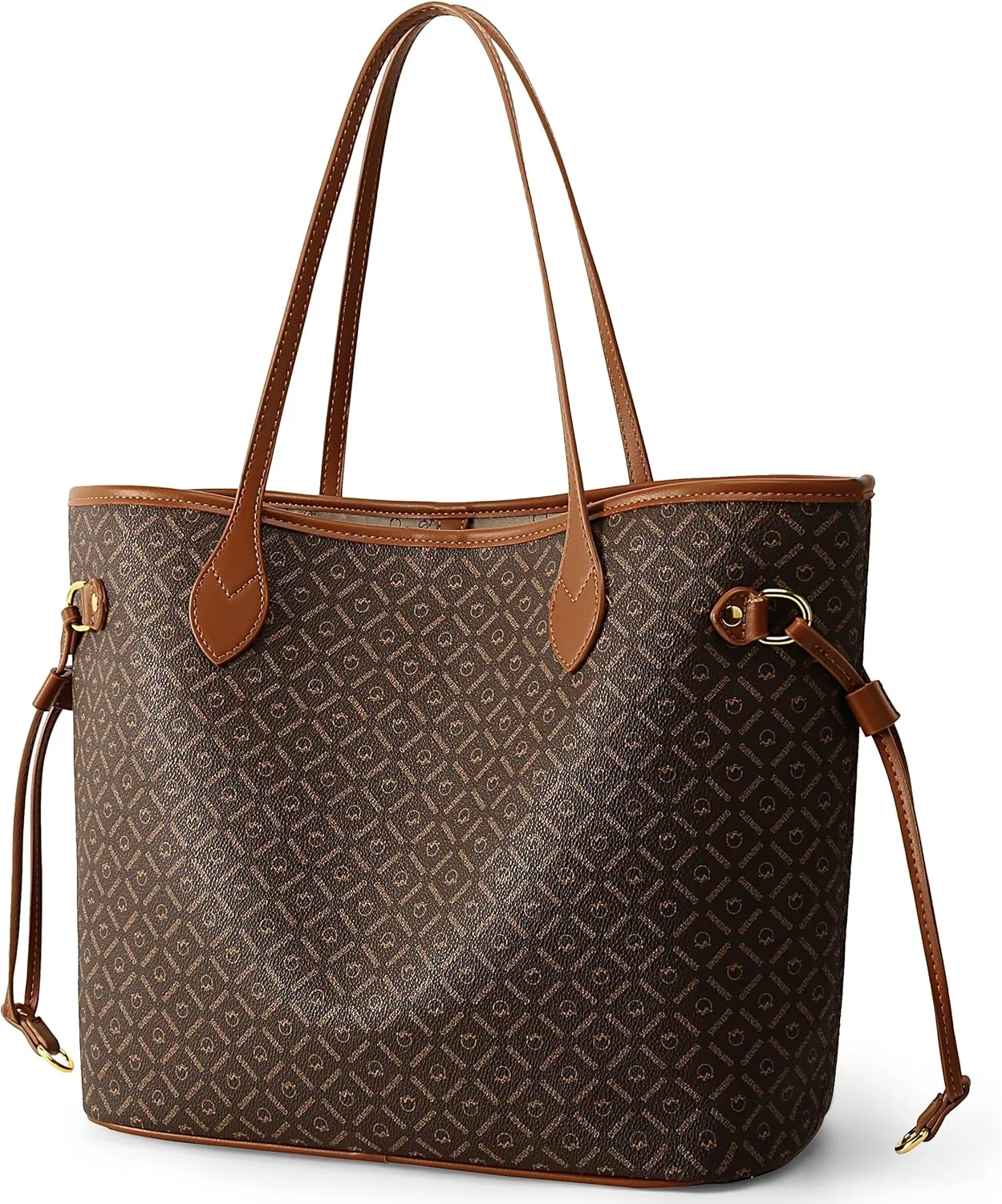 Queenoris Tote Bag for Women, Designer Fashion Purses Top Handle Satchel Large Capacity Classic Shoulder Bags