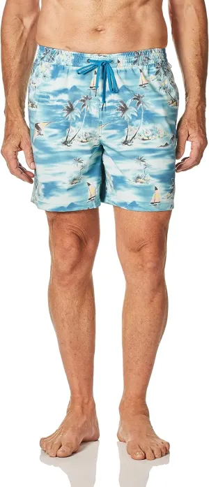 Quiksilver Men's Standard 17 Inch Elastic Waist Swim Trunk Bathing Suit Short