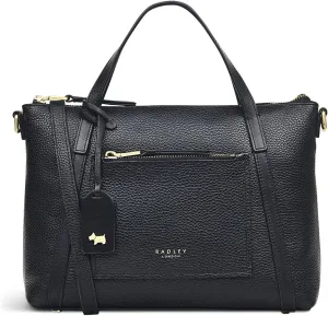 RADLEY London Portman Women’s Small Leather Ziptop Satchel Bag