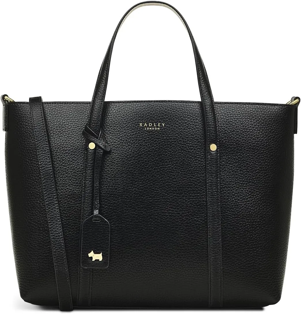 RADLEY London Smithfields Way Women's Medium Leather Open Top Satchel Bag