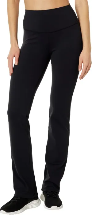 Raquel High-Waist Straight Leg w/Zipper Black SM
