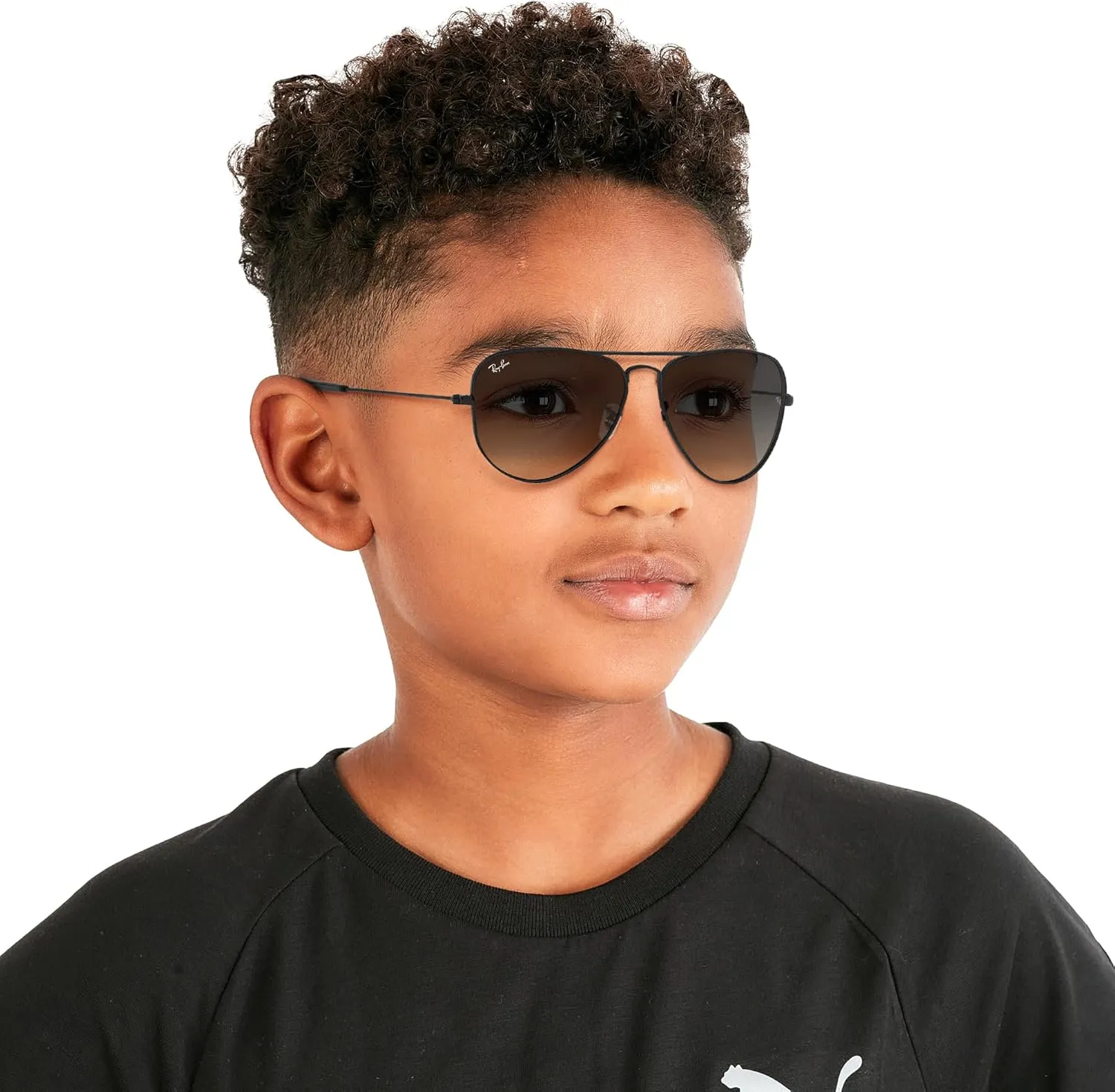 Ray-Ban Kids' RJ9506S Metal Aviator Sunglasses
