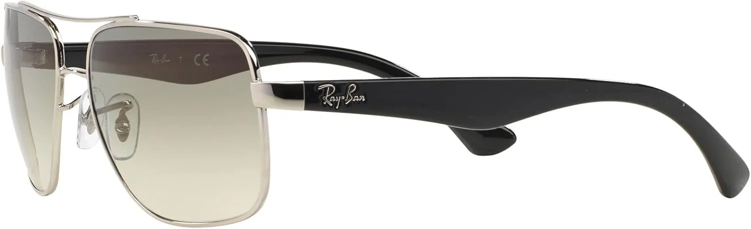 Ray-Ban Men's RB3483 Metal Square Sunglasses