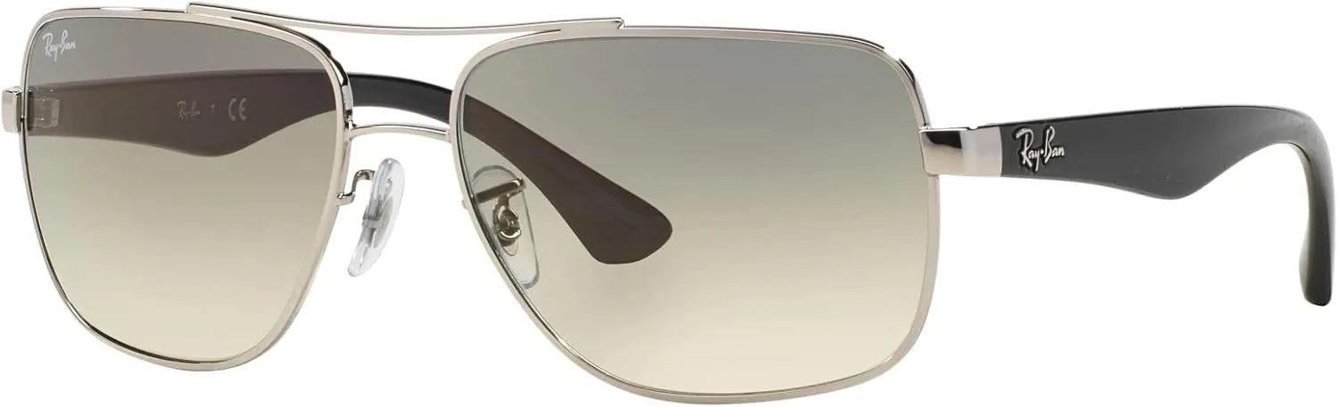Ray-Ban Men's RB3483 Metal Square Sunglasses