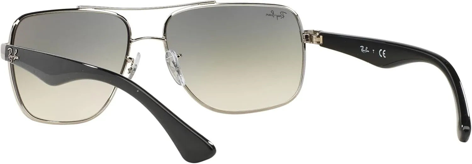 Ray-Ban Men's RB3483 Metal Square Sunglasses