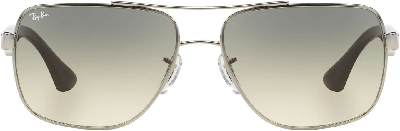 Ray-Ban Men's RB3483 Metal Square Sunglasses