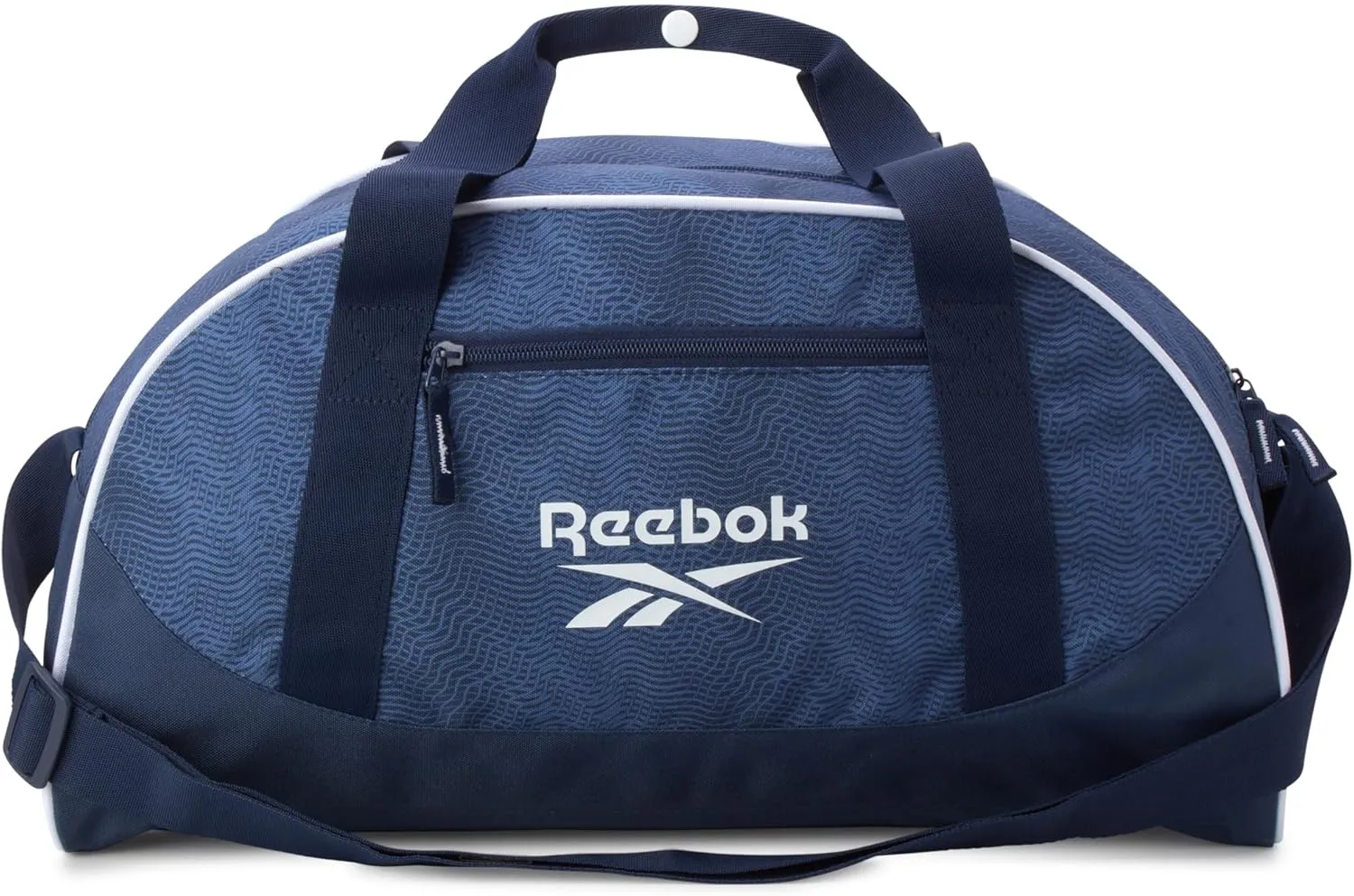 Reebok Duffle Bag - Unisex Lightweight Gym, Sports and Travel Mini Carry On Weekender Bags for Women and Men, Size One Size, Solange Blue