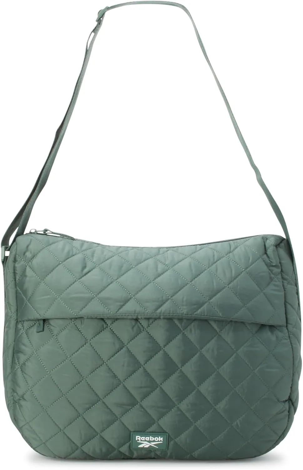Reebok Women's Crossbody Bag - Stylish Lightweight Nylon Quilted and Non-Quilted Everyday Sling Bags for Women
