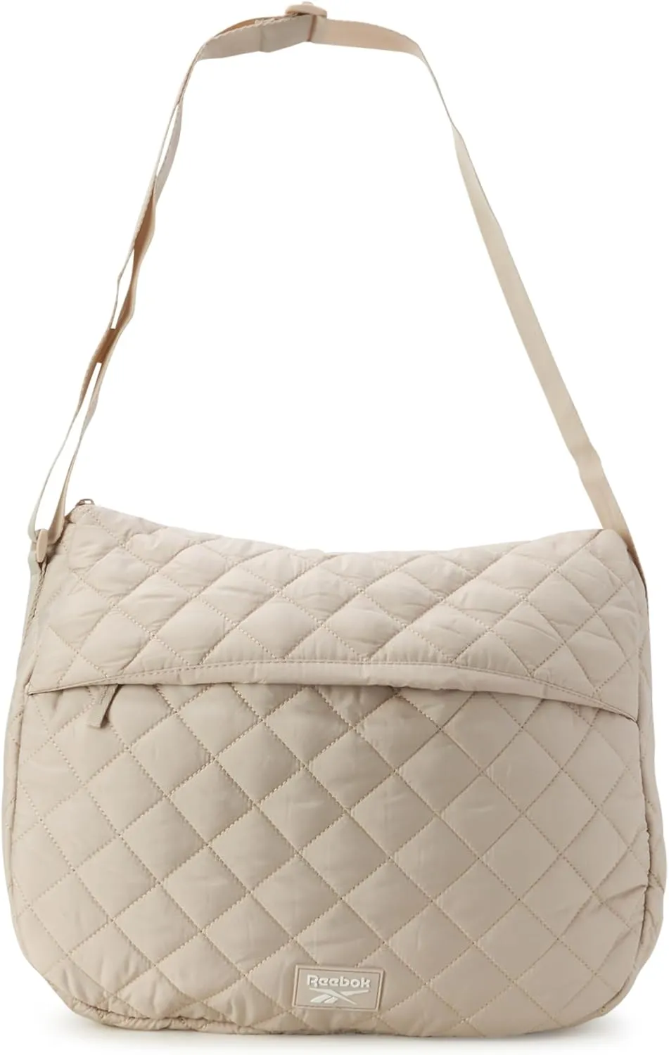 Reebok Women's Crossbody Bag - Stylish Lightweight Nylon Quilted and Non-Quilted Everyday Sling Bags for Women