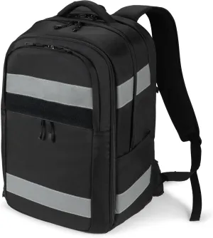 Reflective Backpack 32-38 litres 15.6-17 Inches - Black