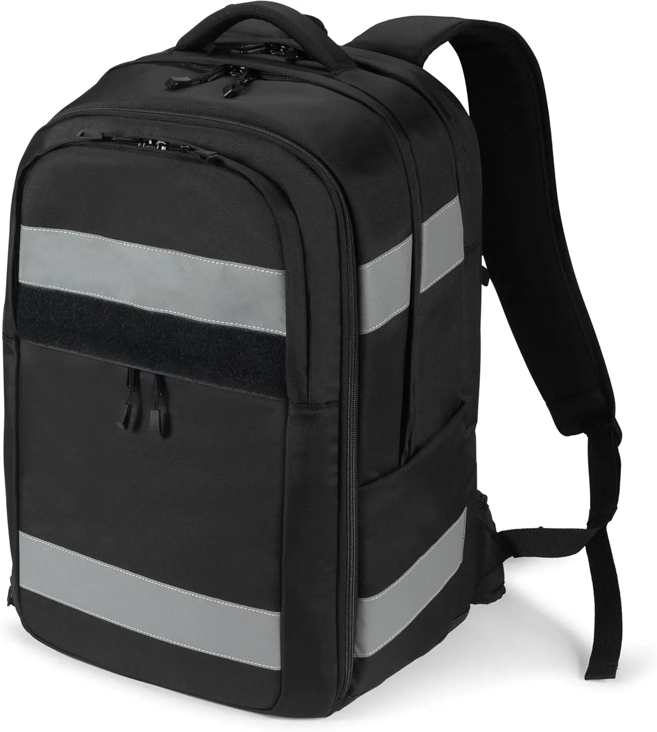 Reflective Backpack 32-38 litres 15.6-17 Inches - Black