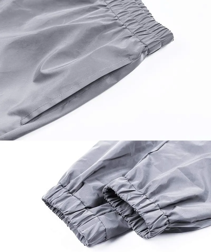 Reflective Pants Men Brand Hip Hop Dance Fluorescent Trousers Casual Harajuku Night Sporting Jogger Pants Gray