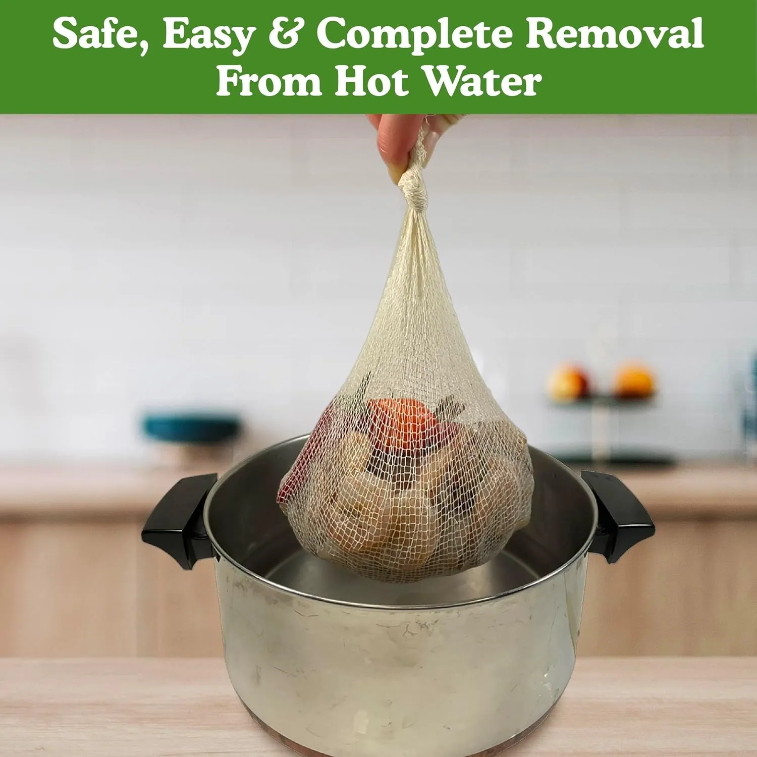 Regency Wraps Boil 'n' Wraps Steamer Bags for Safe and Easy Cooking of Shellfish, Crabs, Clams, Vegetables and more, Natural, 24”, Pack of 100