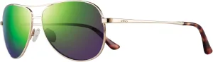 Revo Sunglasses Relay Petite: Women's Polarized Lens with Small Metal Aviator Frame