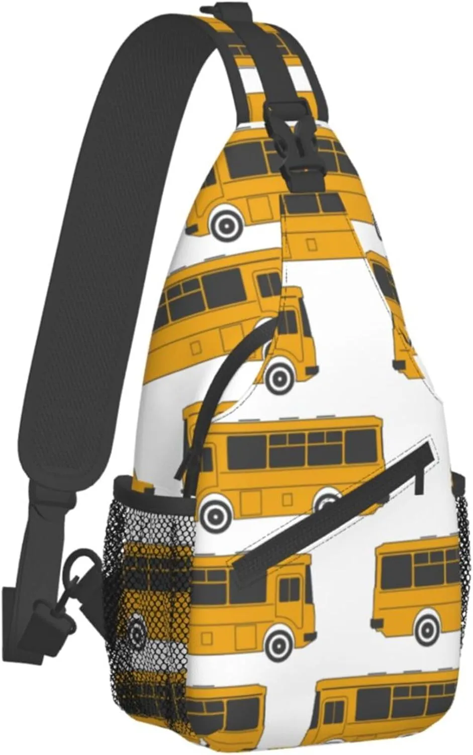 RIMENCH Bus Small Sling Bag For Women Men Casual Crossbody Sling Backpack