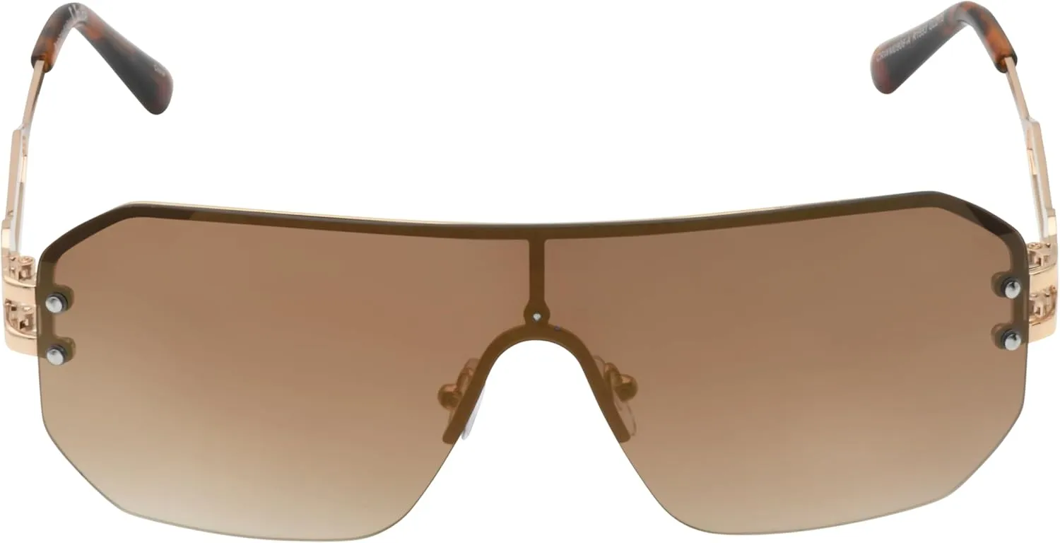 Rocawear Men's R1022 Rimless Metal Rectangular Sunglasses