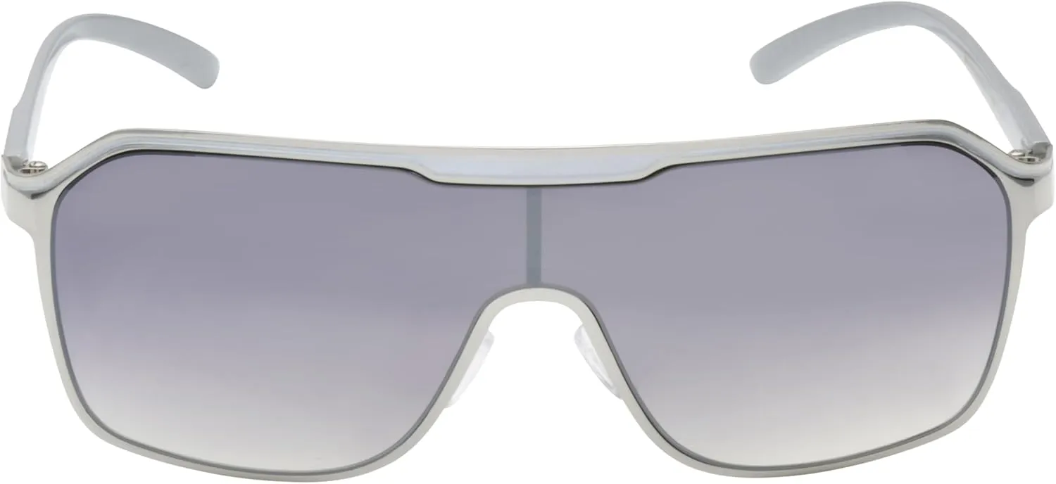 Rocawear R1556 Metal Shield Uv400 Protective Rectangular Sunglasses. Gifts for Men with Flair, 143 Mm