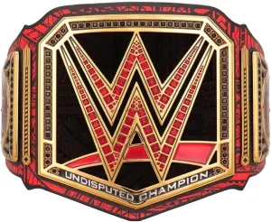 Roman Undisputed Championship Title Belt 1316 Days Limited Edition Reigns Signature Series Replica Belt