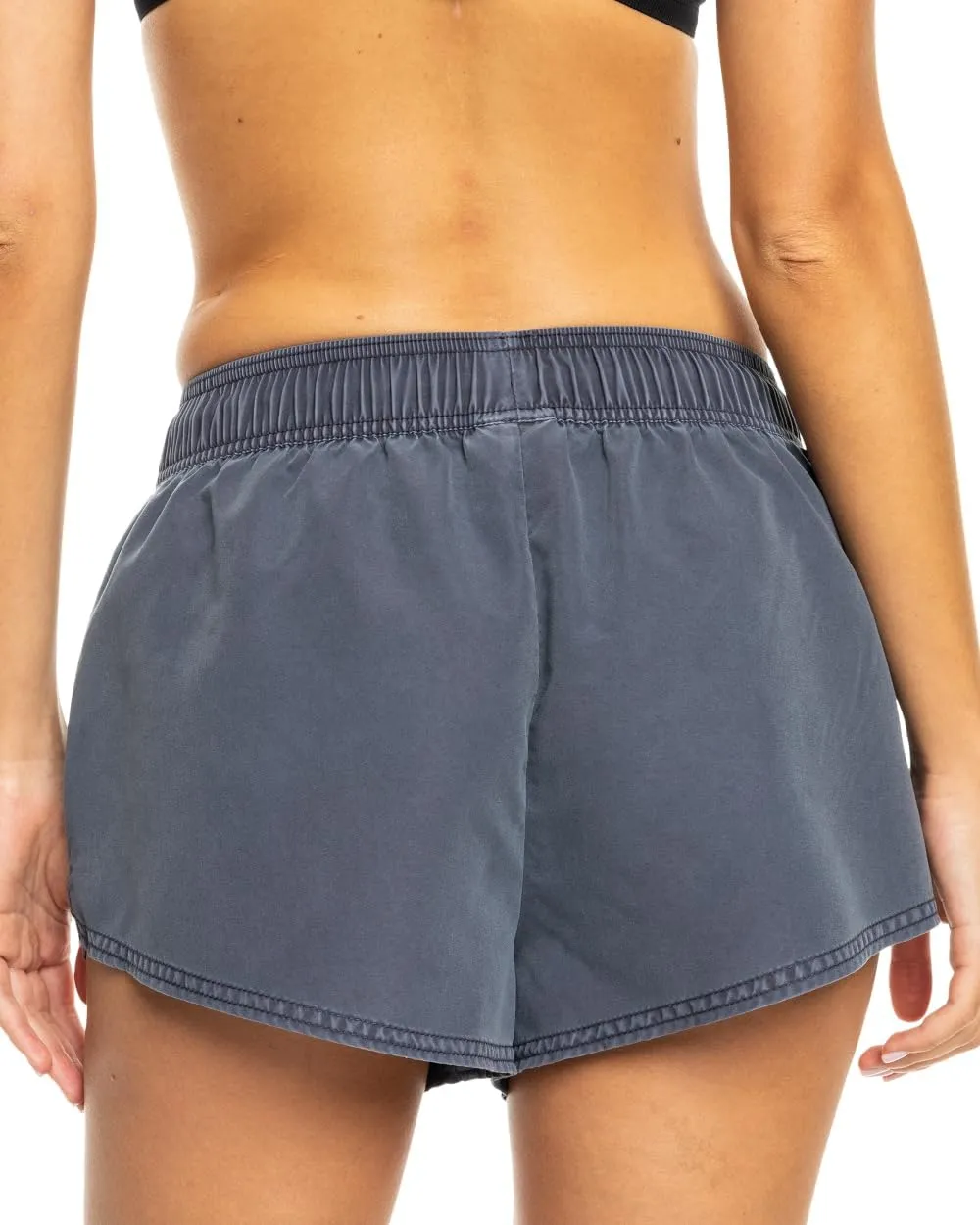 Roxy Women's Swim Elastic Waist Drawcord Casual Summer Beach Cover-up Board Shorts