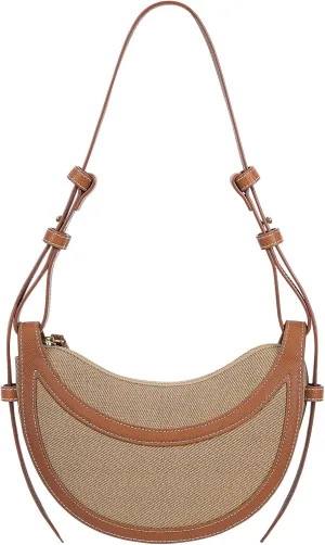 Saddle Bag for Women Shoulder Bag Crescent Purse Trendy Crossbody Bag Hobo Handbag