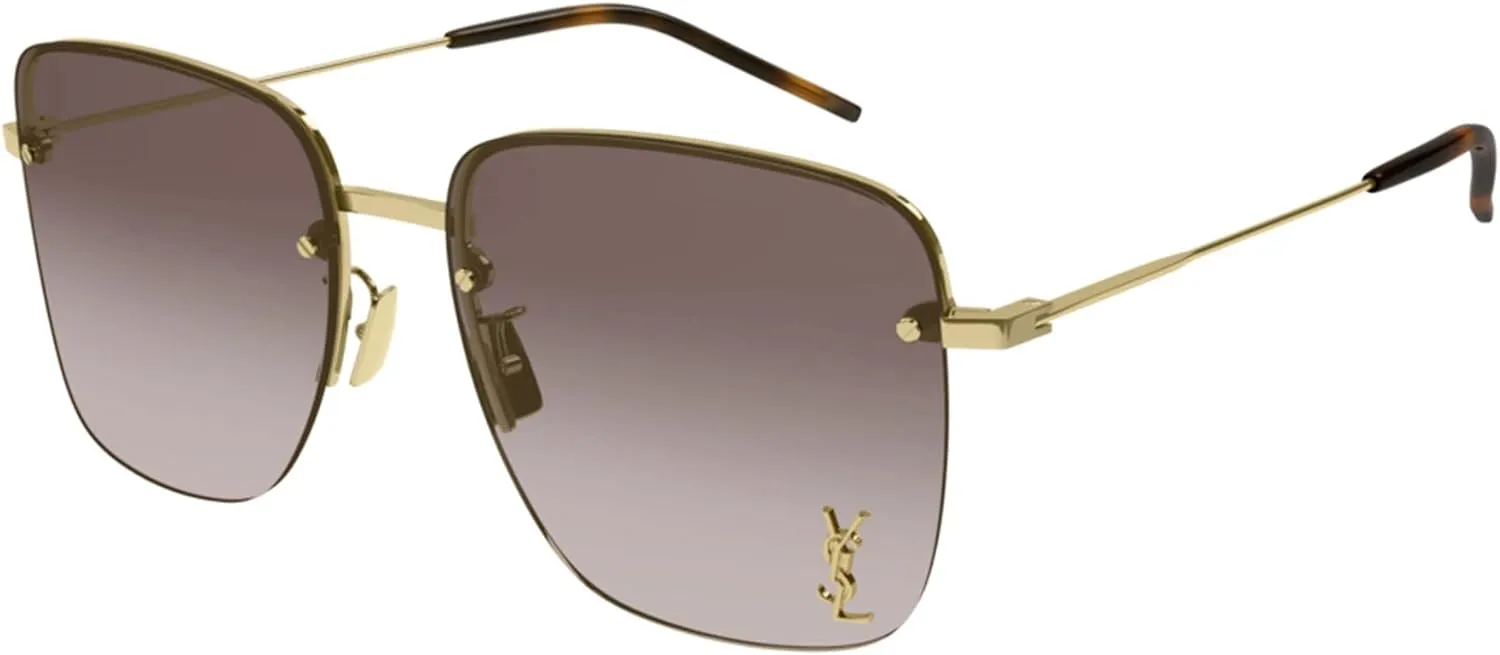 SAINT LAURENT SL 312 M 008 Gold-Gold-Brown