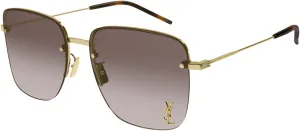 SAINT LAURENT SL 312 M 008 Gold-Gold-Brown