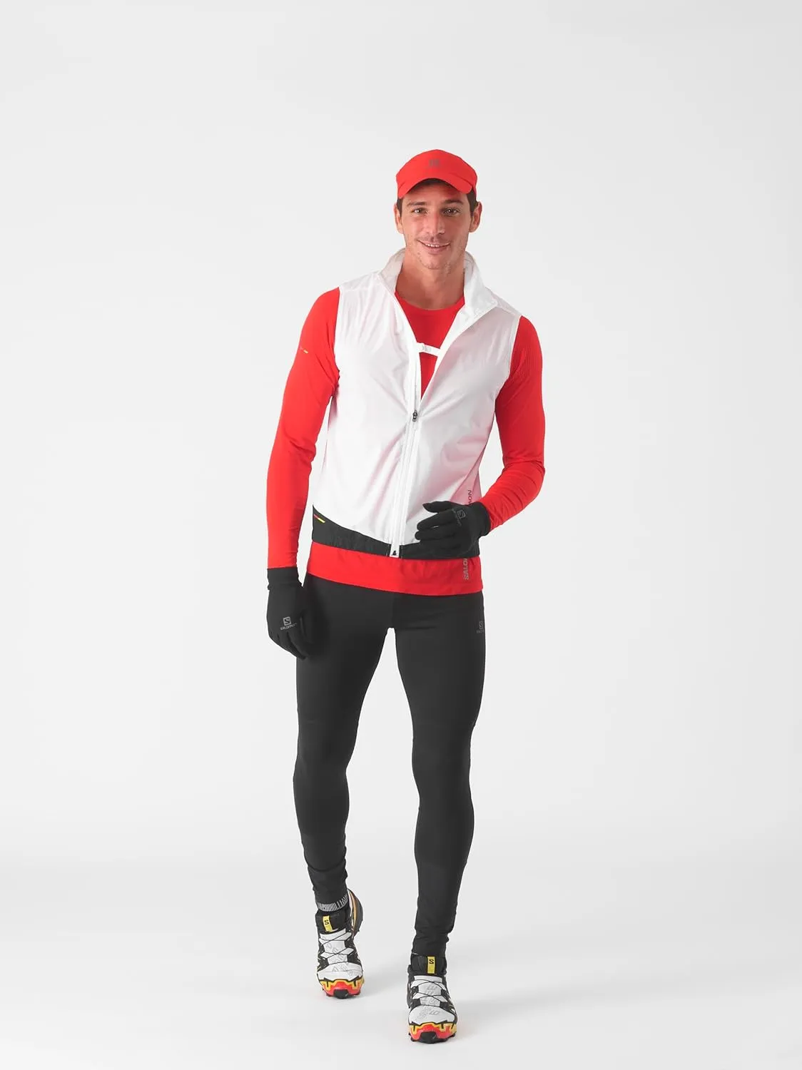 Salomon Men's Standard Cross Run Tight for Trail Running
