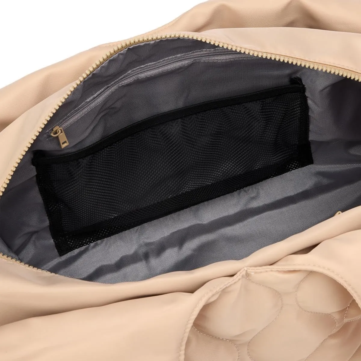 Samantha Brown To-Go Quilted Travel Hobo with Crossbody
