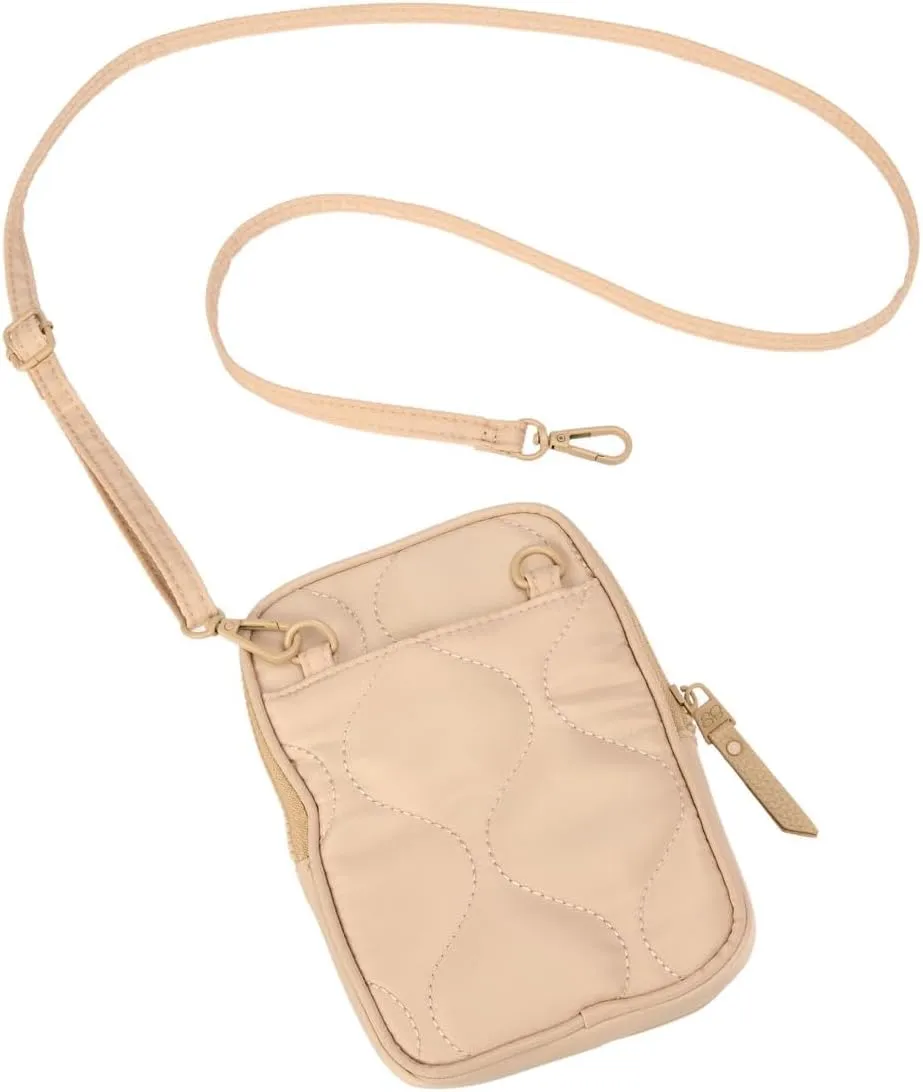Samantha Brown To-Go Quilted Travel Hobo with Crossbody