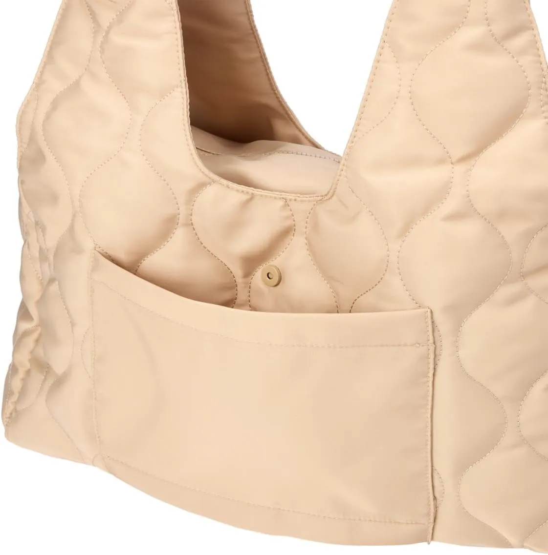 Samantha Brown To-Go Quilted Travel Hobo with Crossbody