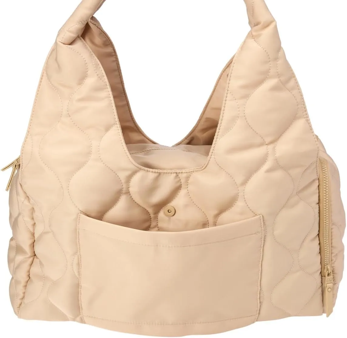 Samantha Brown To-Go Quilted Travel Hobo with Crossbody