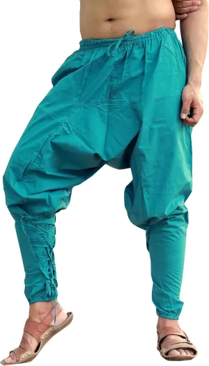 SARJANA HANDICRAFTS Mens Womens Cotton Churidar Pockets Harem Pants Yoga Pajama Ethnic Trouser