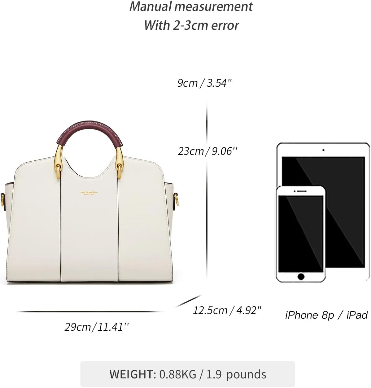 Satchel Bag for Women Fanshion Leather Ladies Top Handle Tote Shoulder Bag Purses and Handbags