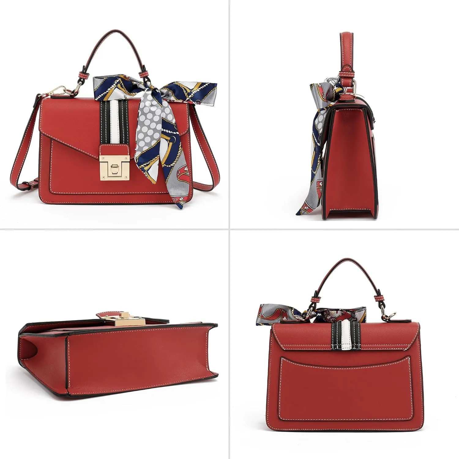 Scarleton Brown B Satchel Handbag