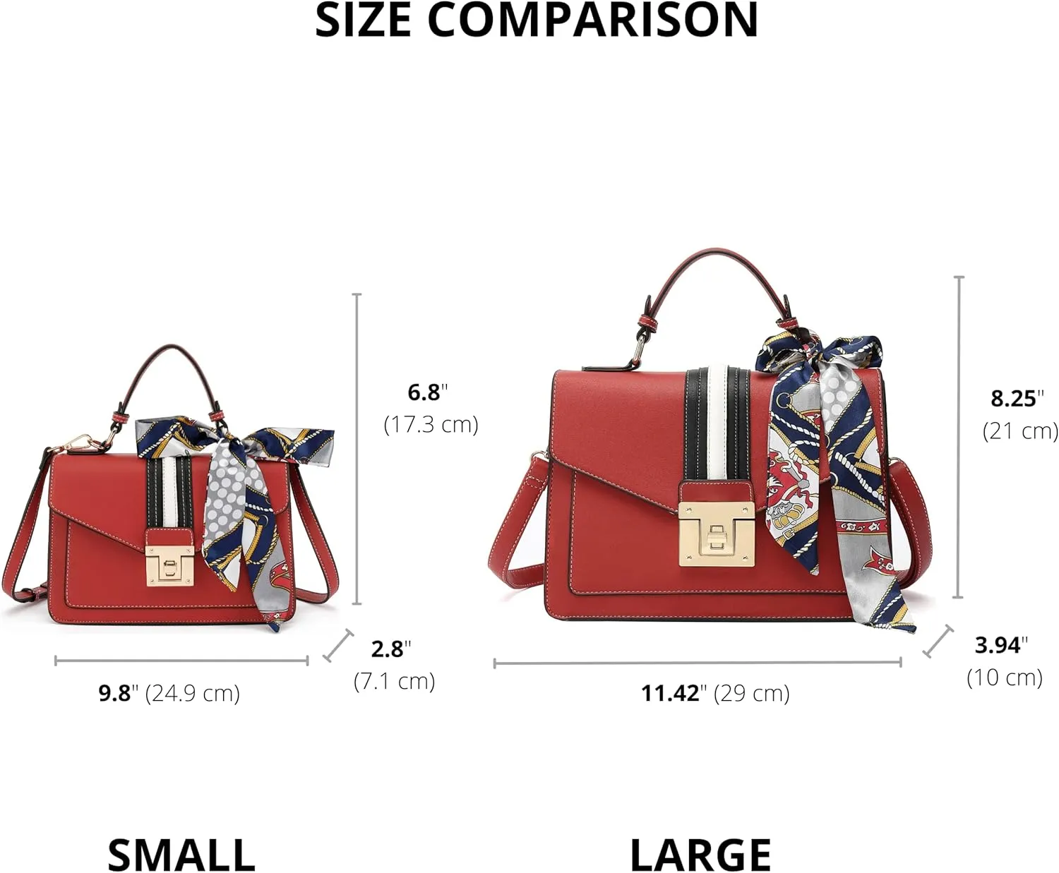 Scarleton Brown B Satchel Handbag