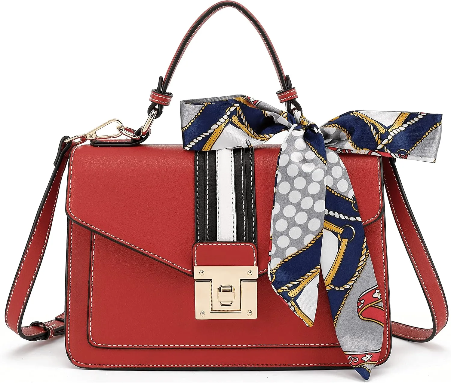 Scarleton Brown B Satchel Handbag