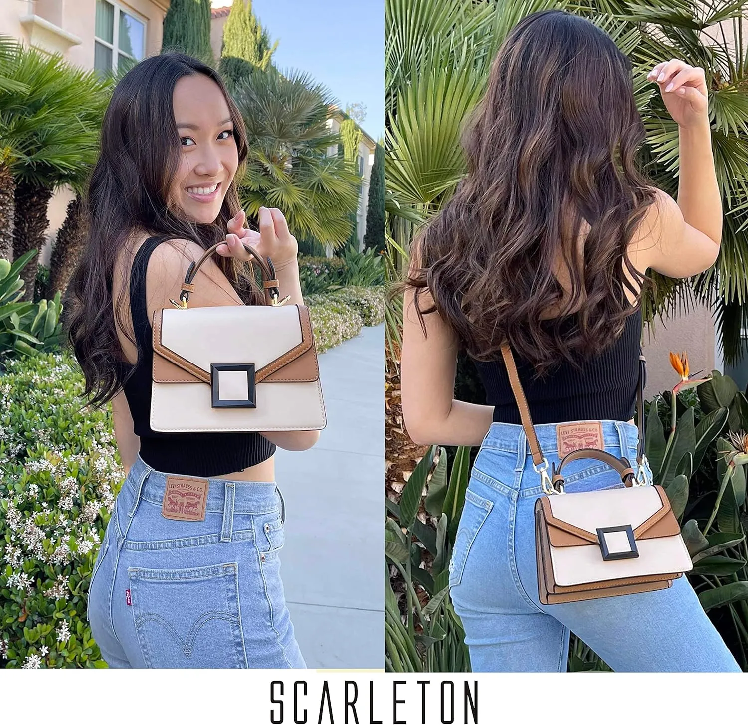 Scarleton Mini Top Handle Satchel, Crossbody Shoulder Bag, H2077