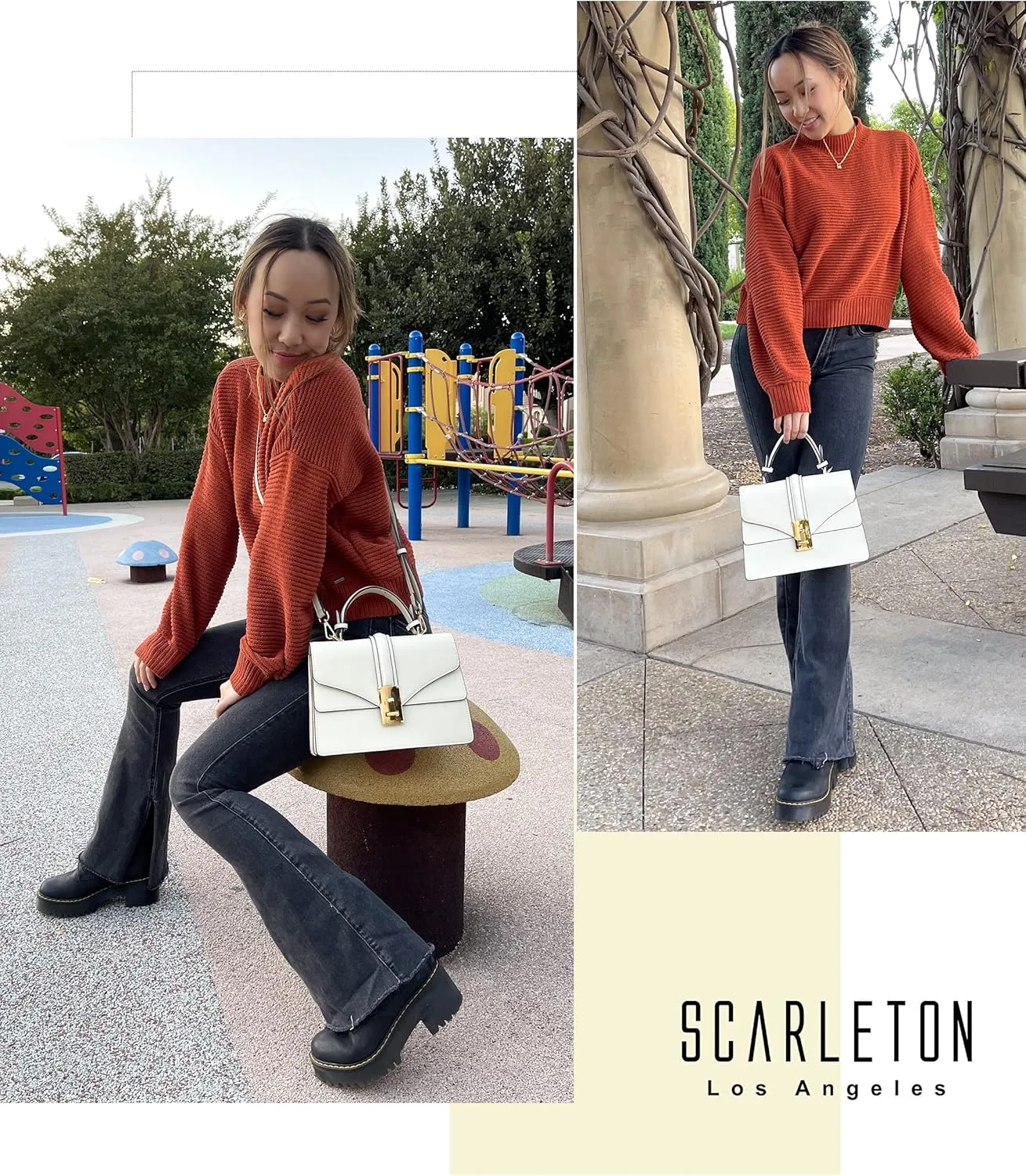 Scarleton Mini Top Handle Satchel, Crossbody Shoulder Bag, H2077