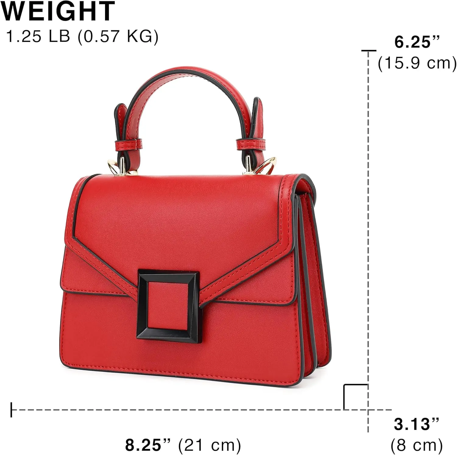 Scarleton Mini Top Handle Satchel, Crossbody Shoulder Bag, H2077